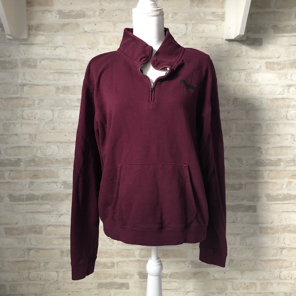 VS Pink Quarter ZIP